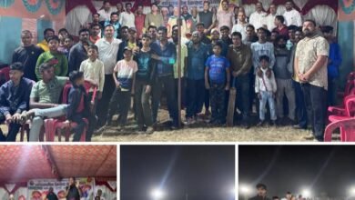 जगमहंत में रात्रिकालीन क्रिकेट प्रतियोगिता का शुभारंभ,मुख्य अतिथि अमर सुल्तानिया ने कहा- मैदान में जुनून ही असली जीत है, जिले के ग्रामीण इलाकों के युवा अमर सुल्तानिया को मानते हैं अपना आदर्श kshititech