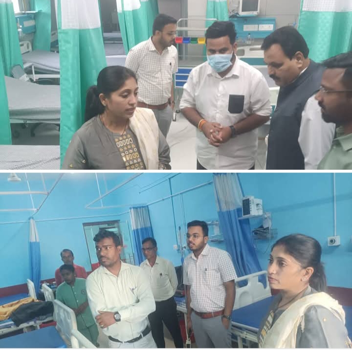 सख्त हुआ प्रशासन- प्राइवेट अस्पतालों का निरीक्षण किया शक्ति जिले के स्वास्थ्य एवं प्रशासन के अधिकारियों ने,अनेकों अस्पतालों में पाई गई कमियां, अस्पताल संचालको को दिए गए तत्काल मानकों के अनुरूप अस्पताल संचालन के निर्देश, जिले की सीएमएचओ डॉक्टर पूजा अग्रवाल ने कहा- स्वास्थ्य सेवाओं में लापरवाही पर निजी अस्पतालों पर भी होगी कार्रवाई, अस्पतालों में इलाज की रेट लिस्ट प्रदर्शित करने के दिए गए निर्देश kshititech