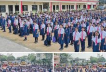 राष्ट्रभक्ति का ऐतिहासिक गौरवशाली दिन- शक्ति के संस्कार पब्लिक स्कूल के बच्चों ने सामूहिक गायन किया वंदे मातरम राष्ट्रीय गीत का, अवसर था वंदे मातरम गीत के 150 वर्ष पूर्ण होने का, बच्चों के अनुशासन एवं उनकी प्रस्तुति ने मंत्रमुग्ध कर दिया kshititech