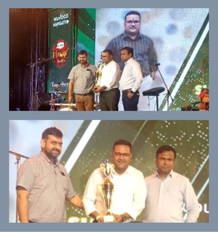 अंकित को मिला सर्वाधिक बिक्री का अवार्ड- पूरे संभाग में सर्वाधिक सीमेंट बिक्री के लिए सम्मानित हुए शक्ति के अंकित अग्रवाल,नुवोको सीमेंट लिमिटेड ने आयोजित किया था अवार्ड सेरेमनी, अंकित ने कहा- ग्राहकों के भरोसे एवं विश्वास से ही मिली यह सफलता की मंजिल अंकित को मिला सर्वाधिक बिक्री का अवार्ड- पूरे संभाग में सर्वाधिक सीमेंट बिक्री के लिए सम्मानित हुए शक्ति के अंकित अग्रवाल,नुवोको सीमेंट लिमिटेड ने आयोजित किया था अवार्ड सेरेमनी, अंकित ने कहा- ग्राहकों के भरोसे एवं विश्वास से ही मिली यह सफलता की मंजिल kshititech