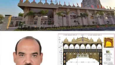 चंद्रपुर के श्री श्याम मंदिर में 11 लाख रुपए की लागत से होगा तोरण द्वार का निर्माण,हिन्द एवं फॉर्चून ग्रुप के चैयरमेन पवन अग्रवाल द्वारा अपने पूज्य पिता स्वर्गीय सेढूराम अग्रवाल एवं पूज्य माताजी स्व. सावित्री देवी अग्रवाल की स्मृति में कराया जाएगा निर्माण चंद्रपुर के श्री श्याम मंदिर में 11 लाख रुपए की लागत से होगा तोरण द्वार का निर्माण,हिन्द एवं फॉर्चून ग्रुप के चैयरमेन पवन अग्रवाल द्वारा अपने पूज्य पिता स्वर्गीय सेढूराम अग्रवाल एवं पूज्य माताजी स्व. सावित्री देवी अग्रवाल की स्मृति में कराया जाएगा निर्माण kshititech