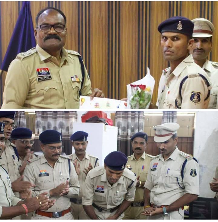 बेहतर पुलिसिंग व्यवस्था के लिए मंथन- शक्ति जिले के SP प्रफुल्ल ठाकुर ने ली जिले भर के थाना प्रभारियो एवं विभागीय कर्मचारियों की विस्तृत समीक्षा बैठक, 40 बिंदुओं पर दिए गए दिशा निर्देश, एसपी साहब की नई पहल विभागीय अधिकारी, कर्मचारियों के जन्मदिन पर भेंट किया जाएगा गुलदस्ता एवं एक दिन का मिलेगा अवकाश बेहतर पुलिसिंग व्यवस्था के लिए मंथन- शक्ति जिले के SP प्रफुल्ल ठाकुर ने ली जिले भर के थाना प्रभारियो एवं विभागीय कर्मचारियों की विस्तृत समीक्षा बैठक, 40 बिंदुओं पर दिए गए दिशा निर्देश, एसपी साहब की नई पहल विभागीय अधिकारी, कर्मचारियों के जन्मदिन पर भेंट किया जाएगा गुलदस्ता एवं एक दिन का मिलेगा अवकाश kshititech