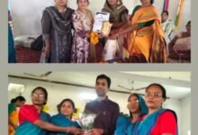 पोरथा के कनौजिया भवन में 14 नवंबर को महिला बाल विकास विभाग परियोजना शक्ति ने किया आंगनवाड़ी कार्यकर्ता एवं सहायिकाओं का सम्मान जिला कार्यक्रम अधिकारी सुधाकर बोदले एवं जनपद अध्यक्ष श्रीमती नीतू ऋषि राय भी रही मौजूद kshititech