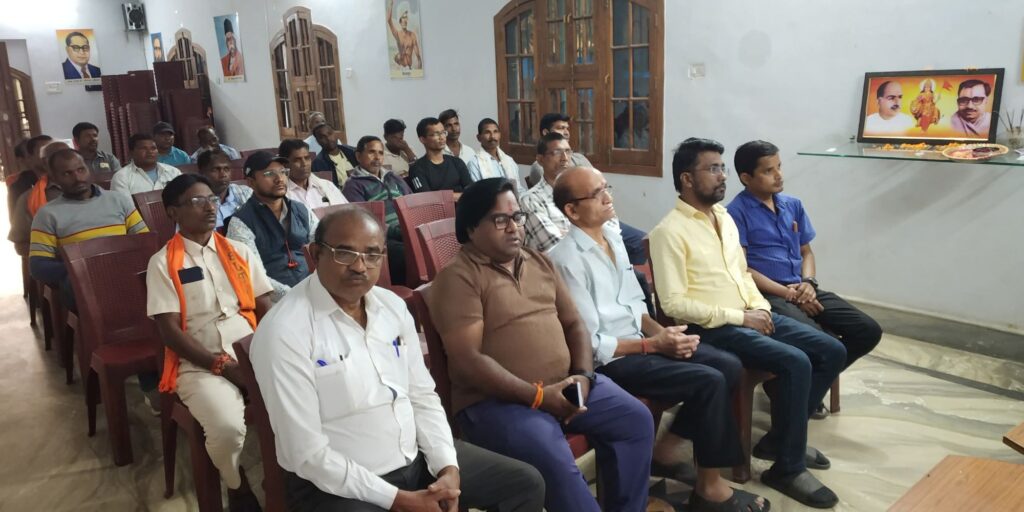 भाजपा शक्ति नगर मंडल ने किया SIR पर विशेष गहन पुर्ननिरीक्षण कार्यशाला का आयोजन,मंडल अध्यक्ष अभिषेक शर्मा के नेतृत्व में संपन्न हुई कार्यशाला, प्रत्येक पोलिंग बूथ में पार्टी कार्यकर्ताओं को इस पूरे अभियान में सक्रियता दिखाने दिए गए निर्देश kshititech