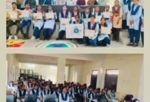 विश्व एड्स दिवस पर शासकीय क्रांति कुमार स्नातकोत्तर महाविद्यालय सक्ती में जागरूकता कार्यक्रम आयोजित, विद्यार्थियों के बीच पोस्टर प्रतियोगिता का भी हुआ आयोजन, विजेता प्रतिभागियों को किया गया सम्मानित kshititech