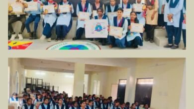 विश्व एड्स दिवस पर शासकीय क्रांति कुमार स्नातकोत्तर महाविद्यालय सक्ती में जागरूकता कार्यक्रम आयोजित, विद्यार्थियों के बीच पोस्टर प्रतियोगिता का भी हुआ आयोजन, विजेता प्रतिभागियों को किया गया सम्मानित विश्व एड्स दिवस पर शासकीय क्रांति कुमार स्नातकोत्तर महाविद्यालय सक्ती में जागरूकता कार्यक्रम आयोजित, विद्यार्थियों के बीच पोस्टर प्रतियोगिता का भी हुआ आयोजन, विजेता प्रतिभागियों को किया गया सम्मानित kshititech