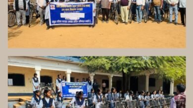 बाराद्वार के सेजस स्कूल में हुआ सरस्वती साइकिल योजना का वितरण,जन भागीदारी अध्यक्ष अमित कलानोरिया ने कहा-भाजपा सरकार की महत्वाकांक्षी योजना है सरस्वती साइकिल, नगर पंचायत अध्यक्ष,उपाध्यक्ष सहित गणमान्य नागरिक रहे मौजूद kshititech