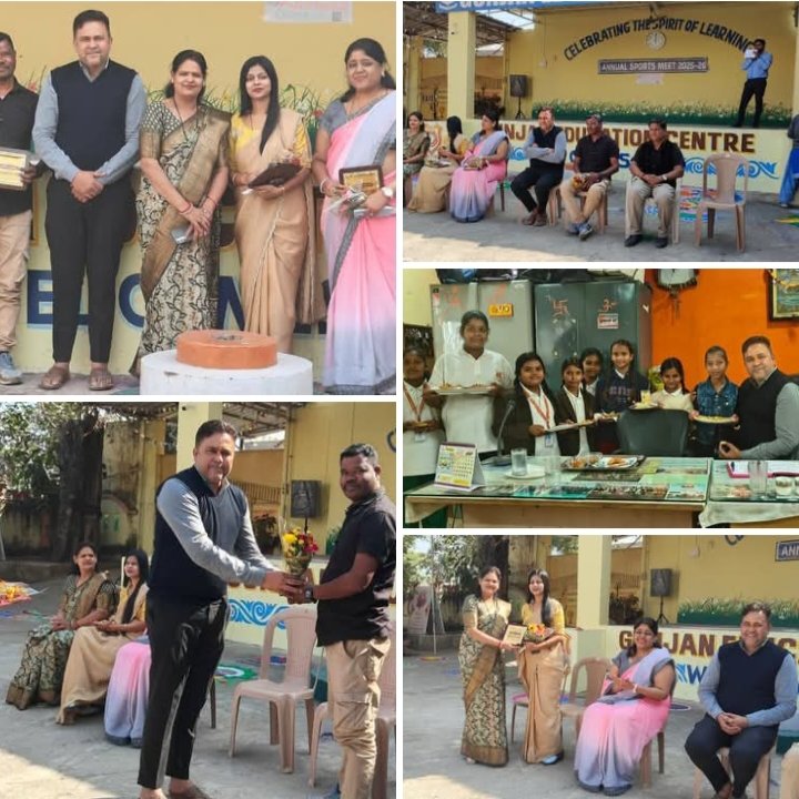 खेल संगम- छात्रों की प्रतिभा का रंगों भरा उत्सव,गुंजन में स्पोर्ट्स मीट सम्पन्न, बच्चों के बीच संपन्न हुई विभिन्न प्रतिस्पर्धाएं, डायरेक्टर नितिन सोनी ने कहा- ऐसे आयोजनों से बच्चों की प्रतिभाओं को सामने आने का मिलता है अवसर, नारी शक्ति ने भी पहुंच कर विद्यार्थियों का किया उत्साह वर्धन kshititech