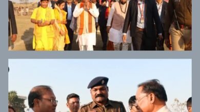 140 जोड़ों को 36-36 हजार रुपये का मिला चेक, मुख्यमंत्री साय पहुंचे हसौद, गायत्री महायज्ञ में हुए शामिल,जिले के कलेक्टर, एसपी ने किया वेलकम, सीएम साय ने कहा-दहेज प्रथा एवं फिजूल खर्ची को रोकने सरकार ने प्रारंभ की है विवाह योजना 140 जोड़ों को 36-36 हजार रुपये का मिला चेक, मुख्यमंत्री साय पहुंचे हसौद, गायत्री महायज्ञ में हुए शामिल,जिले के कलेक्टर, एसपी ने किया वेलकम, सीएम साय ने कहा-दहेज प्रथा एवं फिजूल खर्ची को रोकने सरकार ने प्रारंभ की है विवाह योजना kshititech