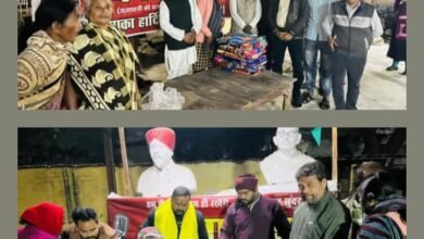 कड़कडाती ठंड में सेवा का सबसे बड़ा काम- राजधानी रायपुर के गंगा कुष्ठ आश्रम एवं बस्तियों में पहुंचकर वक्ता मंच ने किया गरम कंबलों का वितरण एवं रात्रि भोज का आयोजन kshititech