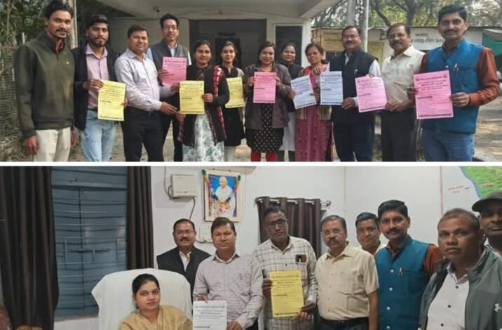 कलम बंद–काम बंद आंदोलन को लेकर फेडरेशन का व्यापक जनसंपर्क अभियान,11 सूत्रीय मांगों के समर्थन में बम्हनीडीह ब्लॉक व चांपा में मिला कर्मचारियों का मजबूत समर्थन कलम बंद–काम बंद आंदोलन को लेकर फेडरेशन का व्यापक जनसंपर्क अभियान,11 सूत्रीय मांगों के समर्थन में बम्हनीडीह ब्लॉक व चांपा में मिला कर्मचारियों का मजबूत समर्थन kshititech