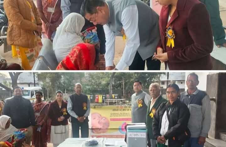 नगर पालिका शक्ति के अध्यक्ष श्यामसुंदर अग्रवाल ने किया राष्ट्रीय सघन पल्स पोलियो टीकाकरण अभियान का शुभारंभ, 21 दिसंबर को सामुदायिक स्वास्थ्य केंद्र शक्ति में आयोजित का कार्यक्रम, जिले की सीएमएचओ मैडम एवं ब्लॉक मेडिकल ऑफिसर भी रहे मौजूद नगर पालिका शक्ति के अध्यक्ष श्यामसुंदर अग्रवाल ने किया राष्ट्रीय सघन पल्स पोलियो टीकाकरण अभियान का शुभारंभ, 21 दिसंबर को सामुदायिक स्वास्थ्य केंद्र शक्ति में आयोजित का कार्यक्रम, जिले की सीएमएचओ मैडम एवं ब्लॉक मेडिकल ऑफिसर भी रहे मौजूद kshititech