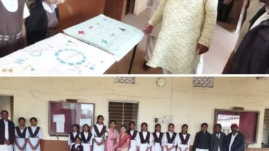 22 दिसंबर को शक्ति के सरस्वती शिशु मंदिर में श्रीनिवास रामानुजन की जयंती पर हुआ गणित मेले का आयोजन, विद्यालय के बच्चों ने बहुत ही सुंदर गणित के आंकड़ों की दी प्रस्तुति, रंगोली प्रतिस्पर्धा में भी विद्यालय की छात्राओं ने बहुत ही सुंदर उकेरी अपनी प्रतिभाएं kshititech