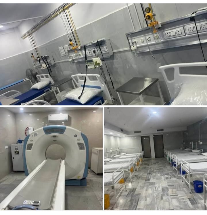 डोंगरगढ़ में मां बमलेश्वरी मंदिर ट्रस्ट द्वारा स्थापित मल्टी स्पेशलिटी हॉस्पिटल बना आधुनिक चिकित्सा का सबसे बड़ा केंद्र, एमआरआई मशीन सहित 50 बिस्तरों का है धर्मादा अस्पताल, ट्रस्ट के अध्यक्ष मनोज अग्रवाल के नेतृत्व में श्रद्धालुओं के सुविधाओं के लिए भी हो रहा है बेहतर कार्य kshititech