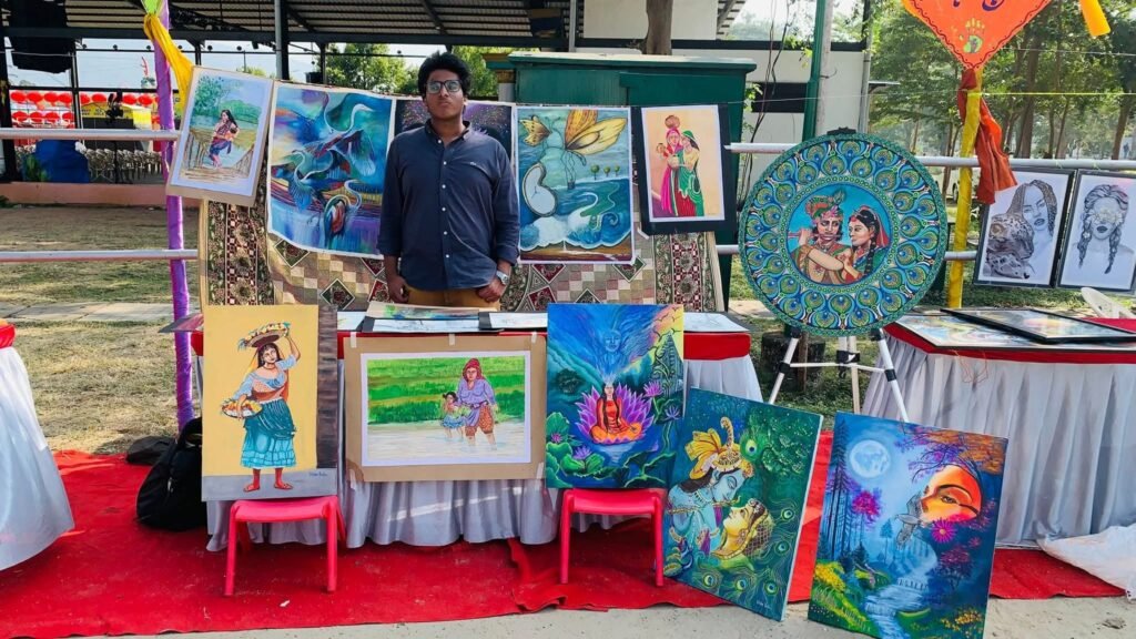 मैसूर के दशहरे मैदान में आयोजित कला प्रदर्शनी में उषा केडिया की कलाकृतियों को मिली सराहना, विदेशी सैलानियों ने करी पेंटिंग्स की प्रशंसा, अपनी श्रेष्ठ कलाओं से अंतरराष्ट्रीय मंच पर भी सम्मानित हो चुकी हैं उषा केडिया मैसूर के दशहरे मैदान में आयोजित कला प्रदर्शनी में उषा केडिया की कलाकृतियों को मिली सराहना, विदेशी सैलानियों ने करी पेंटिंग्स की प्रशंसा, अपनी श्रेष्ठ कलाओं से अंतरराष्ट्रीय मंच पर भी सम्मानित हो चुकी हैं उषा केडिया kshititech