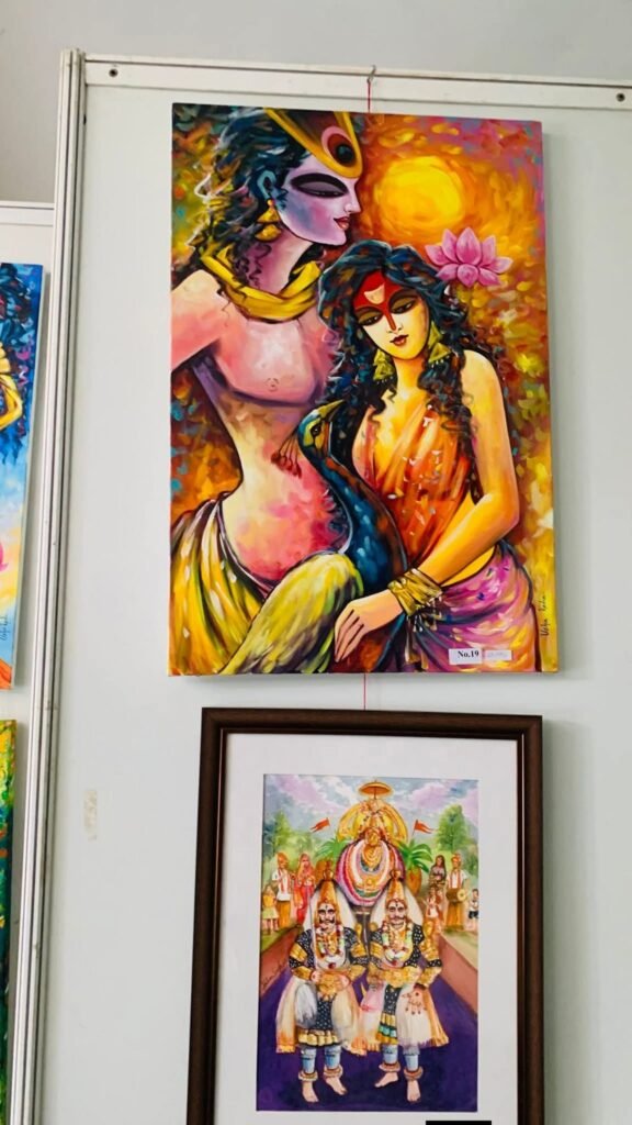 मैसूर के दशहरे मैदान में आयोजित कला प्रदर्शनी में उषा केडिया की कलाकृतियों को मिली सराहना, विदेशी सैलानियों ने करी पेंटिंग्स की प्रशंसा, अपनी श्रेष्ठ कलाओं से अंतरराष्ट्रीय मंच पर भी सम्मानित हो चुकी हैं उषा केडिया मैसूर के दशहरे मैदान में आयोजित कला प्रदर्शनी में उषा केडिया की कलाकृतियों को मिली सराहना, विदेशी सैलानियों ने करी पेंटिंग्स की प्रशंसा, अपनी श्रेष्ठ कलाओं से अंतरराष्ट्रीय मंच पर भी सम्मानित हो चुकी हैं उषा केडिया kshititech