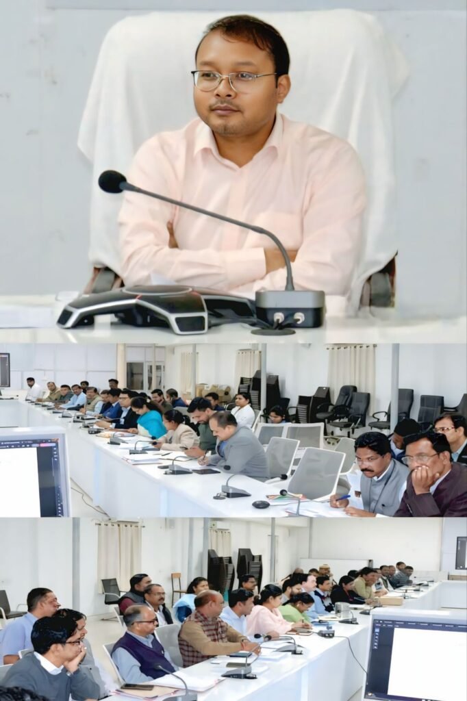 24 दिसंबर को शक्ति कलेक्टर तोपनों ने ली समय सीमा की बैठक, जनदर्शन में सुन नागरिकों की समस्याएं,धान खरीदी व्यवस्था को लेकर करी समीक्षा, अधिकारियों को दिए निर्देश, शक्ति जिले में 95% बच्चों को दी गई पल्स पोलियो की खुराक kshititech