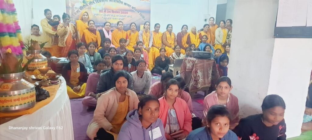 शक्ति में गायत्री शक्तिपीठ के प्रांतीय युवा प्रकोष्ठ द्वारा आयोजित जिला स्तरीय कन्या कौशल शिविर का हुआ भव्य समापन kshititech
