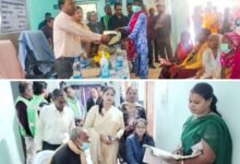 कलेक्टर तोपनो एवं सीएमएचओ पूजा अग्रवाल के नेतृत्व में टीबी के रोगियों को पोषण आहार का हुआ वितरण, शक्ति जिले में जिला प्रशासन एवं स्वास्थ्य विभाग द्वारा आयोजित कार्यक्रम में पोरथा के प्राथमिक स्वास्थ्य केंद्र में वेदांता ग्रुप के सहयोग से हुआ वितरण kshititech