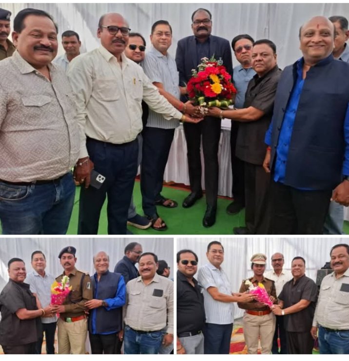 छत्तीसगढ़ जनर्लिस्ट वेलफेयर यूनियन ने किया शक्ति जिले के वरिष्ठ पुलिस अधिकारियों का स्वागत, जिला अध्यक्ष रमेशचंद्र अग्रवाल के नेतृत्व में पहुंचे सदस्य, यूनियन के कार्यों से भी अवगत कराया अध्यक्ष जी ने kshititech