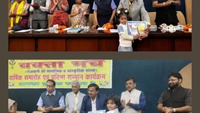 वक्ता मंच के वार्षिक समारोह में 100 बाल प्रतिभाएं सम्मानित,बच्चों के हौसलों को मिली नई उड़ान,पुरस्कार पाकर खिले चेहरे,संभाग के कमिश्नर महादेव कांवरे रहे मुख्य अतिथि kshititech