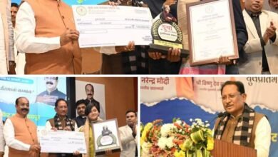 युवा रत्न सम्मान से सम्मानित हुए 8 युवा और एक संगठन: सीएम साय बोले- दृढ़ इच्छाशक्ति, परिश्रम और समर्पण से अपने लक्ष्यों की ओर बढ़े युवा, विभिन्न क्षेत्रों में उत्कृष्ट कार्य करने वाले का हुआ सम्मान, 12 जनवरी को विवेकानंद जी की जयंती पर आयोजित था छत्तीसगढ़ शासन का समारोह युवा रत्न सम्मान से सम्मानित हुए 8 युवा और एक संगठन: सीएम साय बोले- दृढ़ इच्छाशक्ति, परिश्रम और समर्पण से अपने लक्ष्यों की ओर बढ़े युवा, विभिन्न क्षेत्रों में उत्कृष्ट कार्य करने वाले का हुआ सम्मान, 12 जनवरी को विवेकानंद जी की जयंती पर आयोजित था छत्तीसगढ़ शासन का समारोह kshititech
