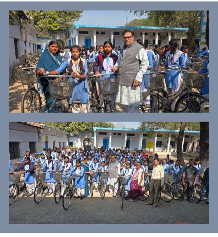 जब छात्राओं के चेहरे पर आई मुस्कान- मांगेराम अग्रवाल के मुख्य आतिथ्य में हुआ 103 छात्राओं को साइकिल का वितरण, अध्यक्ष मांगेराम अग्रवाल ने कहा- छत्तीसगढ़ की भाजपा सरकार छात्राओं की शिक्षा में दे रही विशेष ध्यान,स्वयं की साइकिलों पर घर से स्कूल आएंगी अब छात्राएं जब छात्राओं के चेहरे पर आई मुस्कान- मांगेराम अग्रवाल के मुख्य आतिथ्य में हुआ 103 छात्राओं को साइकिल का वितरण, अध्यक्ष मांगेराम अग्रवाल ने कहा- छत्तीसगढ़ की भाजपा सरकार छात्राओं की शिक्षा में दे रही विशेष ध्यान,स्वयं की साइकिलों पर घर से स्कूल आएंगी अब छात्राएं kshititech
