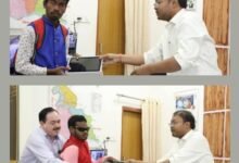 कलेक्टर तोपनो ने शक्ति जिले के दो विद्यार्थियों को दिया नि:शुल्क कॉलिंग टैबलेट,तोपनो ने कहा- प्रतियोगी परीक्षाओं में मिलेगा टैबलेट का विद्यार्थियों को लाभ kshititech