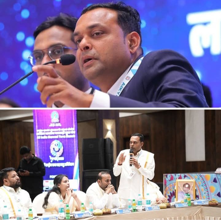 अपने ओजस्वी भाषण से दक्षिण भारत में भी अमर ने लहराया परचम- बेंगलुरु में आयोजित अखिल भारतीय मारवाड़ी युवा मंच के राष्ट्रीय लघु अधिवेशन में पहुंचे उपाध्यक्ष अमर सुल्तानिया,अमर के कार्यों की हुई राष्ट्रीय मंच पर प्रशंसा kshititech