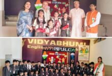बाराद्वार के विद्याभूमि इंग्लिश मीडियम स्कूल में गणतंत्र दिवस हर्षोल्लास व गरिमा के साथ मनाया गया,वरिष्ठ चिकित्सक एवं सरपंच डॉक्टर धीरेंद्र खूंटे रहे मुख्य अतिथि, बच्चों में दिखा देश प्रेम का अटूट जज्बा, बच्चों की प्रस्तुति ने मन मोह लिया उपस्थित जनों का kshititech