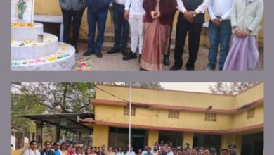 शक्ति के सरकारी अस्पताल सामुदायिक स्वास्थ्य केंद्र में गणतंत्र दिवस का राष्ट्रीय पर्व मनाया गया उत्साह के साथ, ध्वजारोहण के साथ ही भारत माता की हुई पूजा अर्चना, स्वास्थ्य केंद्र के चिकित्सक एवं कर्मचारी रहे मौजूद kshititech