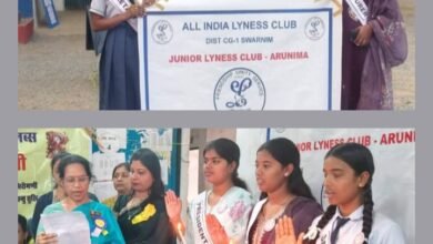 लिनेश की प्रोजेक्ट कोऑर्डिनेटर डॉक्टर शालू पाहवा ने दिलाई जूनियर लिनेश क्लब के नवनियुक्त पदाधिकारियो को शपथ,पाहवा मैडम के प्रयासों से जिले में पहली बार गठित हुआ जूनियर लिनेश क्लब अरुणिमा, पायल साहू बनाई गई पहली अध्यक्ष kshititech