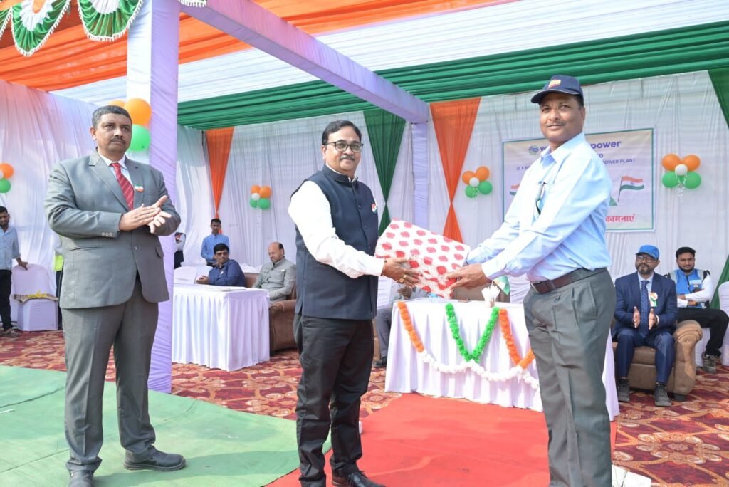 1200 मेगावॉट व्हीएलसीटीपीपी की प्रथम इकाई का पीएलएफ 92 फीसदी से अधिक,77 वें गणतंत्र दिवस पर व्हीएलसीटीपीपी में हुआ आयोजन,देश की औद्योगिक प्रगति में व्हीएलसीटीपीपी का उत्कृष्ट योगदान, राष्ट्रीय पर्व पर दिखा देशभक्ति का जुनून kshititech