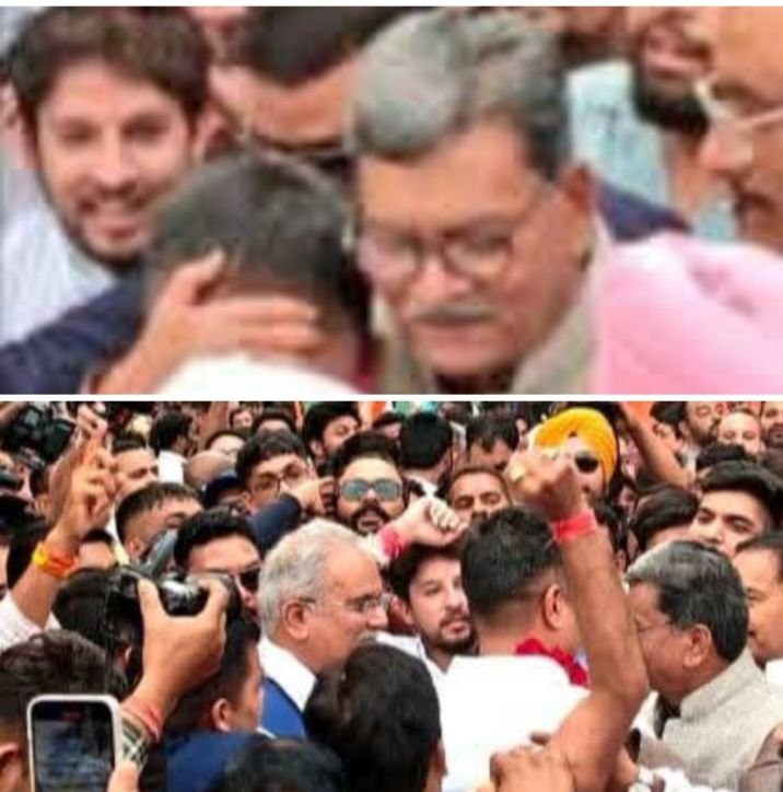 षडयंत्रों के बादल छटे,न्याय का सूरज निकला, सत्य परेशान हो सकता है पराजित नहीं, चैतन्य बघेल की रिहाई पर उत्साह वर्धन करने पहुंचे छत्तीसगढ़ विधानसभा के नेता प्रतिपक्ष डॉक्टर चरण दास महंत, पूर्व सीएम भूपेश बघेल से भी मिले मिले महंत जी षडयंत्रों के बादल छटे,न्याय का सूरज निकला, सत्य परेशान हो सकता है पराजित नहीं, चैतन्य बघेल की रिहाई पर उत्साह वर्धन करने पहुंचे छत्तीसगढ़ विधानसभा के नेता प्रतिपक्ष डॉक्टर चरण दास महंत, पूर्व सीएम भूपेश बघेल से भी मिले मिले महंत जी kshititech