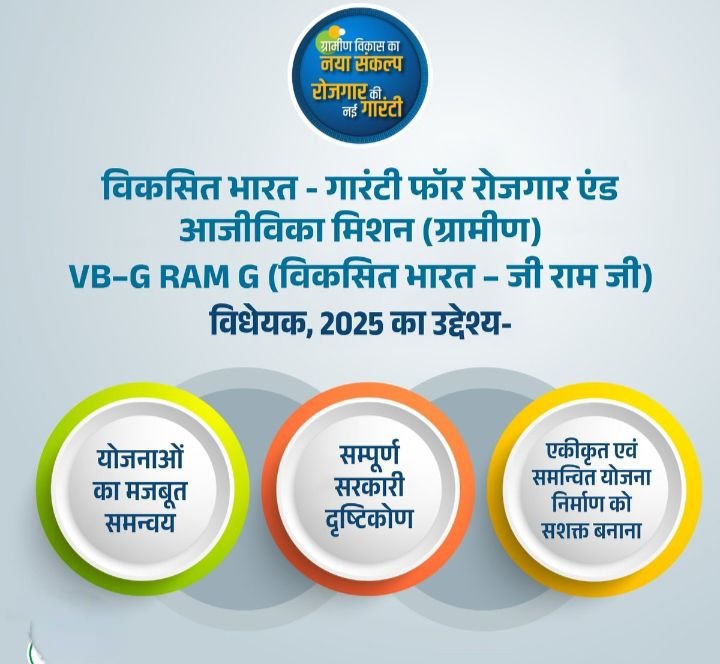 छत्तीसगढ़ में मनरेगा के बदले नाम VB-G RAMG के लिए भाजपा चलाएगी जनजागरण अभियान, प्रदेश स्तर पर 4 जनवरी को हुआ समन्वय समिति का गठन छत्तीसगढ़ में मनरेगा के बदले नाम VB-G RAMG के लिए भाजपा चलाएगी जनजागरण अभियान, प्रदेश स्तर पर 4 जनवरी को हुआ समन्वय समिति का गठन kshititech