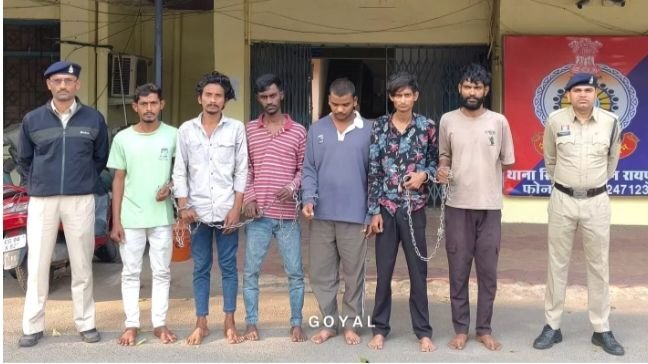 सक्रिय है हमारी पुलिस- डकैती की साजिश करते 6 लोग गिरफ्तार, पुलिस की बड़ी सफलता, स्कॉर्पियो में सवार होकर पहुंच गए थे शहर में, गुरुवार की घटना सक्रिय है हमारी पुलिस- डकैती की साजिश करते 6 लोग गिरफ्तार, पुलिस की बड़ी सफलता, स्कॉर्पियो में सवार होकर पहुंच गए थे शहर में, गुरुवार की घटना kshititech