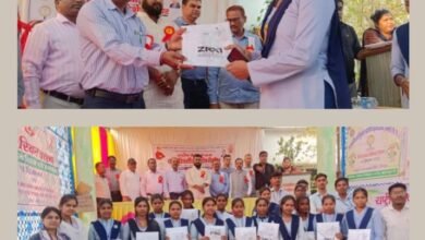 नशा नाश की जड़ है- शक्ति के शासकीय क्रांति कुमार भारतीय महाविद्यालय में नशा मुक्त समाज का निर्माण करने सात दिवसीय विशेष शिविर का हुआ आयोजन, राष्ट्रीय सेवा योजना इकाई की पहल पर आयोजित था कार्यक्रम kshititech