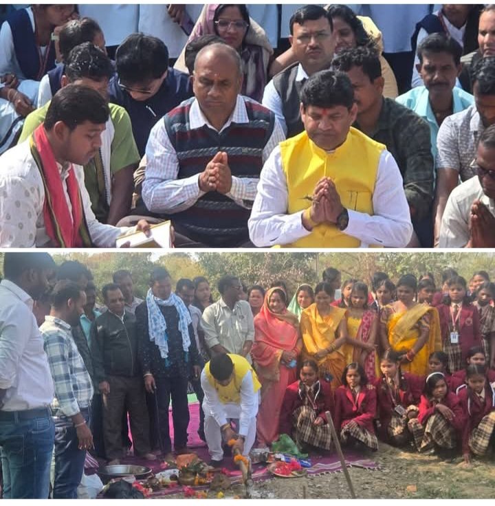 खिलावन की सक्रियता- पूर्व विधायक डॉक्टर खिलावन साहू ने किया 7 करोड़ के निर्माण कार्यों का भूमि पूजन, नगरदा में बनेगा कस्तूरबा गांधी आवासीय विद्यालय एवं सरकारी कॉलेज का नया भवन,खिलावन साहू के प्रयासों से मिली भवन निर्माण की स्वीकृति,पूर्व विधायक खिलावन ने कहा- सर्व वर्ग के कल्याण का है मोदी सरकार का आम बजट kshititech