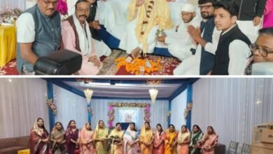 रामकुमार गीता गबेल के निवास पर हुआ परम पूज्य असंग साहेब जी का आगमन,डोंगिया सुलोनी में निकली भव्य स्वागत शोभा यात्रा, लोगों ने लिया असंग साहेब जी का आशीर्वाद, तीन दिनों तक असंग साहेब जी रहेंगे डोंगिया सुलोनी में kshititech