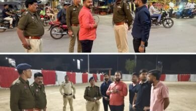 पुलिस अलर्ट, बदमाशों पर रहेगी नजर-सक्ती जिले के पुलिस अधिकारियों ने लिया शिव बारात को लेकर सुरक्षा एवं ट्रैफिक व्यवस्था का जायजा, स्वयं एसपी साहब पहुंचे निरीक्षण करने,एसडीओपी मैडम, जिले के ट्रैफिक इंचार्ज शर्मा एवं थाना टीआई पटेल ने करी पैदल मार्च, शिव बारात आयोजन समिति के अध्यक्ष चिराग भी रहे मौजूद पुलिस अलर्ट, बदमाशों पर रहेगी नजर-सक्ती जिले के पुलिस अधिकारियों ने लिया शिव बारात को लेकर सुरक्षा एवं ट्रैफिक व्यवस्था का जायजा, स्वयं एसपी साहब पहुंचे निरीक्षण करने,एसडीओपी मैडम, जिले के ट्रैफिक इंचार्ज शर्मा एवं थाना टीआई पटेल ने करी पैदल मार्च, शिव बारात आयोजन समिति के अध्यक्ष चिराग भी रहे मौजूद kshititech