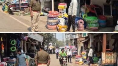 जाम की स्थिति से निपटने ट्रैफिक इंचार्ज शर्मा का अभियान- सक्ति के भीड़भाड़ वाले इलाकों में आवागमन व्यवस्थित करने यातायात प्रभारी शर्मा उतरे सड़कों पर, दुकानदारों से करी सड़कों पर सामान ना रखने की अपील kshititech