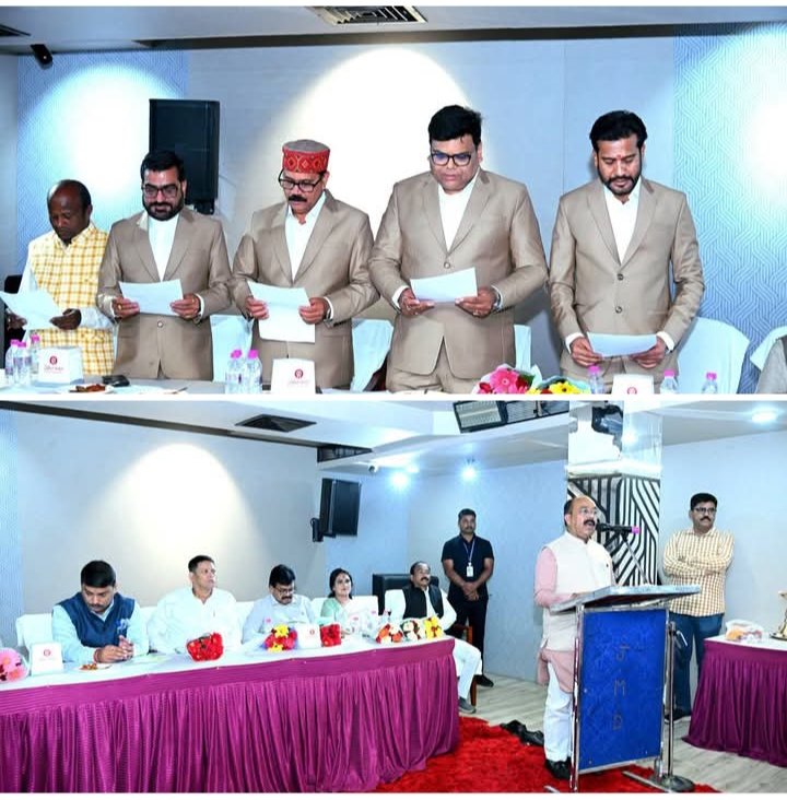 पत्रकारों के लिए गौरवशाली क्षण- अजीत मिश्रा ने ली प्रेस क्लब के अध्यक्ष की शपथ, छत्तीसगढ़ के डिप्टी सीएम अरुण साव ने दिलाई शपथ,दिग्गज हस्तियां रही मौजूद, पत्रकार कॉलोनी में सड़क निर्माण के लिए दी 8 करोड़ की स्वीकृति kshititech