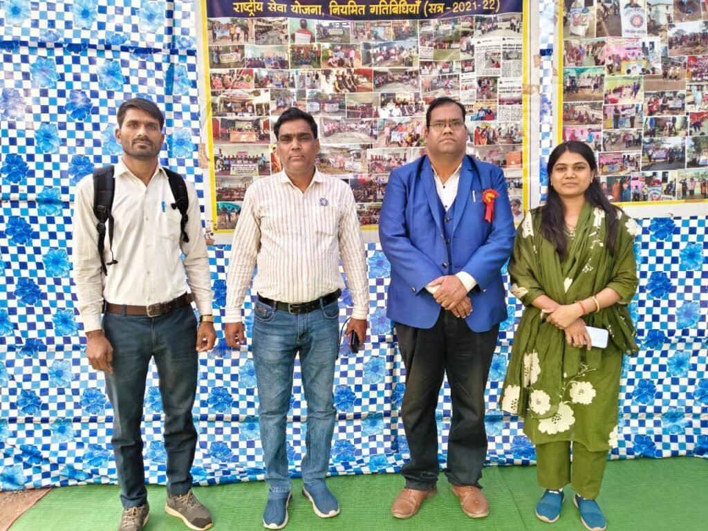 विशेष सात दिवसीय शिविर- शासकीय क्रांति कुमार भारतीय स्नातकोत्तर महाविद्यालय सक्ती के राष्ट्रीय सेवा योजना के चतुर्थ दिवस पर "ऊर्जा नवाचार,कृषि,पशुपालन में रोजगार संभावना और फाइलेरिया उन्मूलन" पर कार्यक्रम संपन्न kshititech