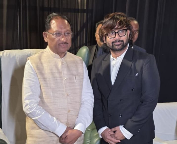 बंसल की सीएम साहब से मुलाकात- शक्ति के चेंबर अध्यक्ष मुकेश बंसल ने करी प्रदेश के मुख्यमंत्री विष्णु देव साय से मुलाकात, व्यापार संबंधी विषयों पर करी सीएम साहब से चर्चा, शक्ति आने का न्योता भी दिया बंसल ने kshititech