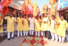 सक्ति का ऐतिहासिक श्याम महोत्सव- शक्ति शहर में निकली श्याम महोत्सव पर निशान यात्रा, श्री राधा कृष्ण मंदिर में हुआ फागुन श्याम ग्यारस पर भजन संध्या, निशान यात्रा का हुआ जगह-जगह स्वागत, भजन उत्सव कार्यक्रम में उमड़ी श्याम प्रेमियों की भीड़ kshititech