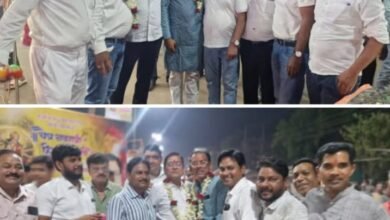 शक्ति में भाईचारे की मिशाल-15 मार्च को साहू समाज की निकली भक्त माता कर्मा जयंती की शोभायात्रा का स्वागत किया अग्रवाल सभा शक्ति ने. अध्यक्ष श्यामसुंदर अग्रवाल के नेतृत्व में हुआ जोरदार स्वागत kshititech