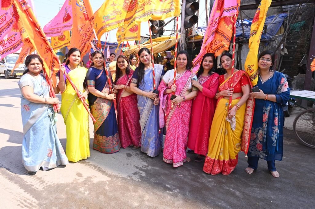 सक्ति का ऐतिहासिक श्याम महोत्सव- शक्ति शहर में निकली श्याम महोत्सव पर निशान यात्रा, श्री राधा कृष्ण मंदिर में हुआ फागुन श्याम ग्यारस पर भजन संध्या, निशान यात्रा का हुआ जगह-जगह स्वागत, भजन उत्सव कार्यक्रम में उमड़ी श्याम प्रेमियों की भीड़ kshititech