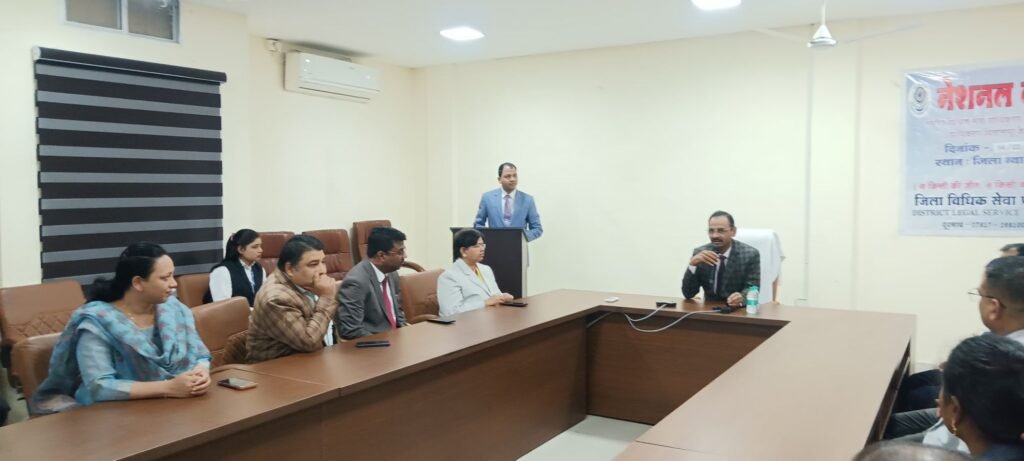 कृष्ण- सुदामा की मित्रता का हवाला देकर चेक बाउंस मामले का हुआ निराकरण. 14 मार्च को हुई नेशनल लोग अदालत में हजारों मामलों का हुआ त्वरित निराकरण.करोड़ों रुपए के अवार्ड पारित पति-पत्नी मतभेद भूलाकर एक साथ रहने को हुए राजी kshititech