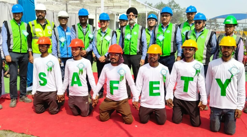 55वें राष्ट्रीय सुरक्षा माह पर व्हीएलसीटीपीपी में अनेक कार्यक्रम kshititech