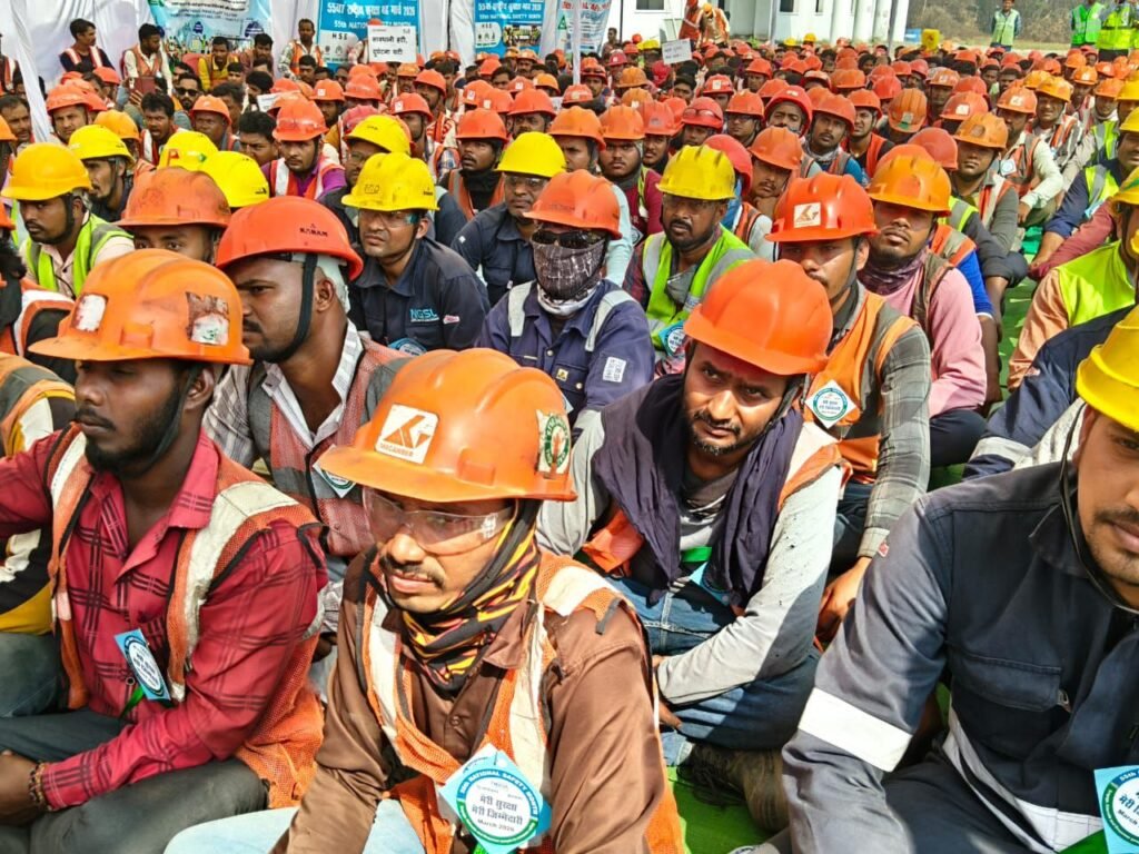 55वें राष्ट्रीय सुरक्षा माह पर व्हीएलसीटीपीपी में अनेक कार्यक्रम kshititech